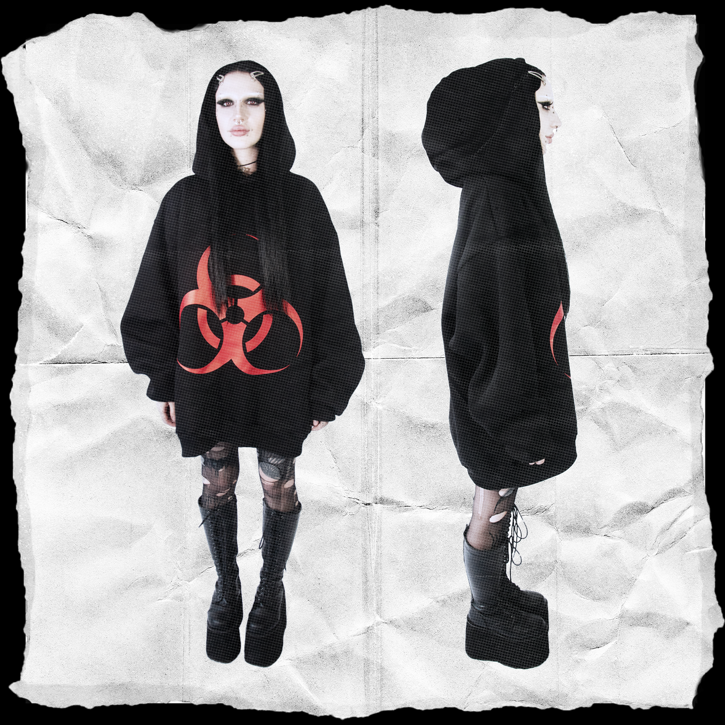TOXIC OVERSIZED HOODIE