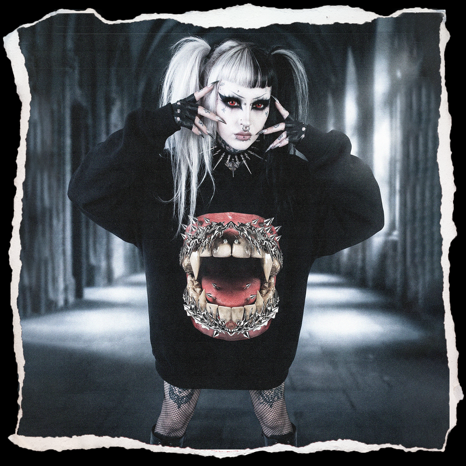 VAMP OVERSIZED HOODIE – scorpius.sacrum